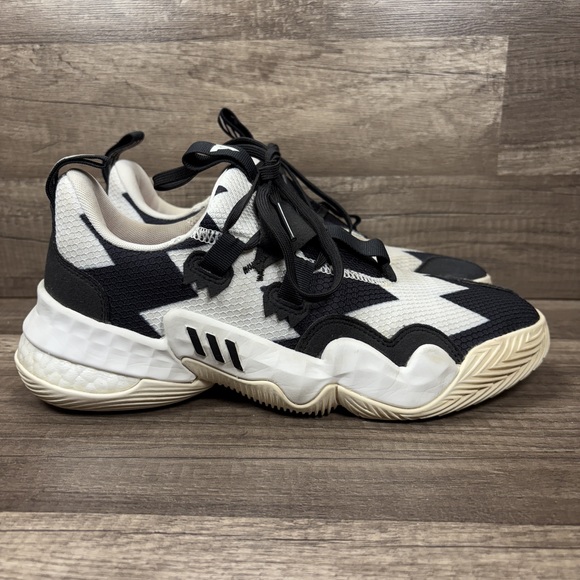 Adidas Trae Young 1 So So Def Black White Mens US Size 7.5...